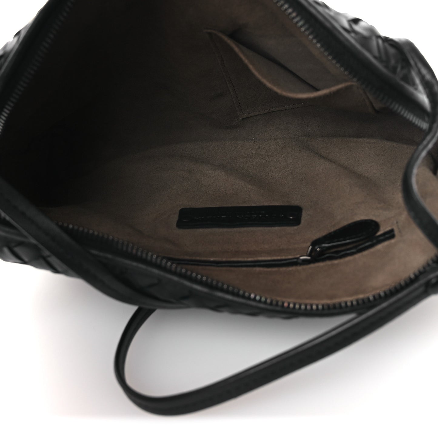Nappa Intrecciato Nodini Bag Black