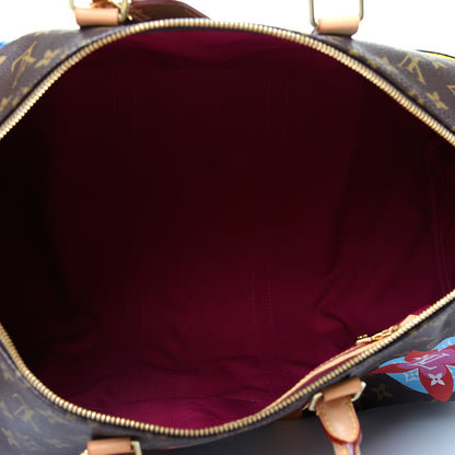 Louis Vuitton Monogram Patches Keepall Bandouliere 50 4 of 9