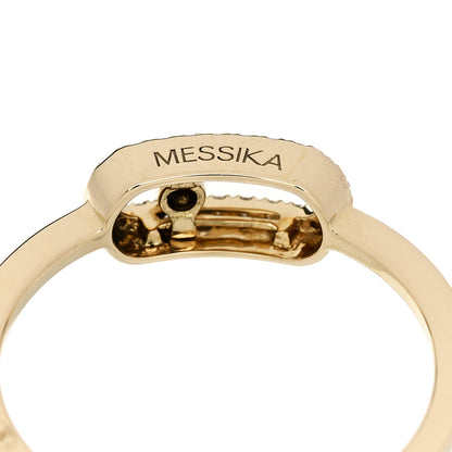 Messika 18K Yellow Gold Diamond Move Uno Ring 51 5.75 4 of 7