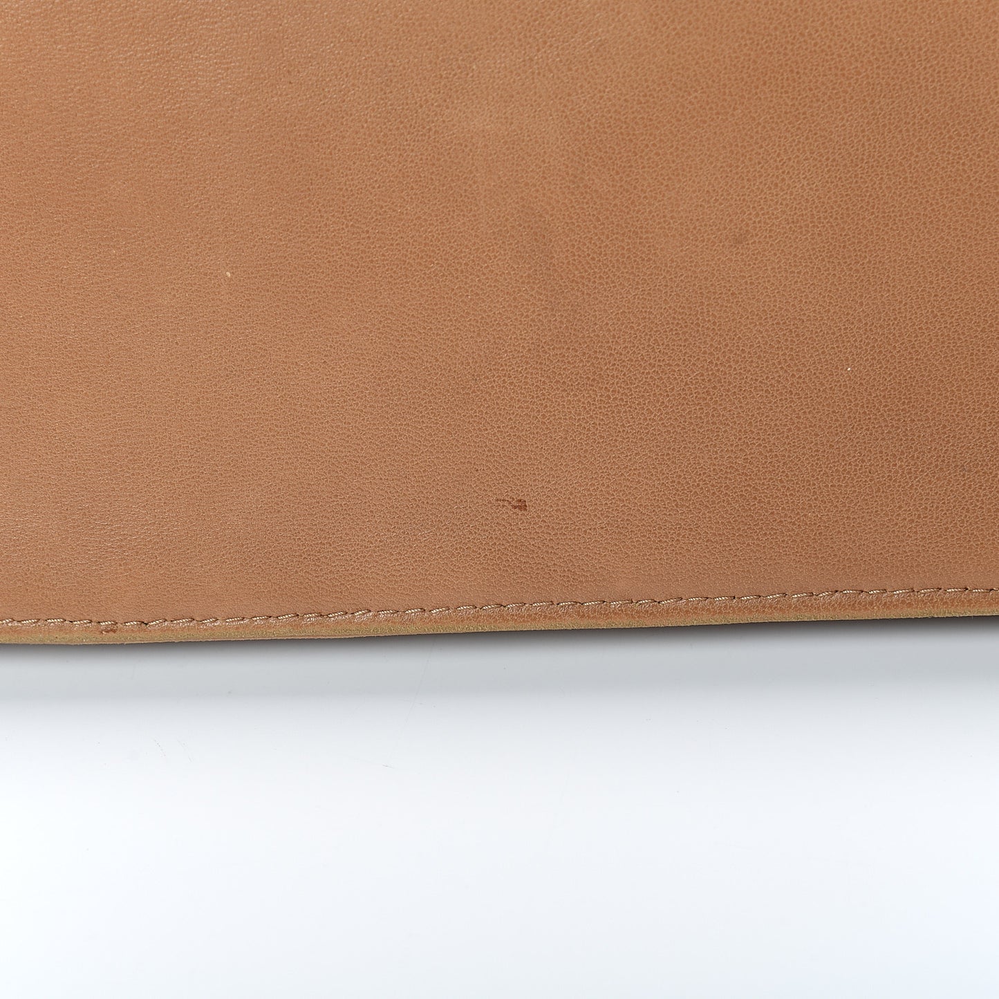 Nappa Intrecciato Shoulder Bag Camel