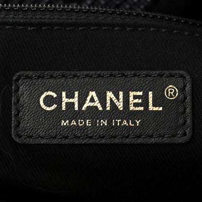 Chanel Lurex Boucle Medium Deauville Tote Black 6 of 12