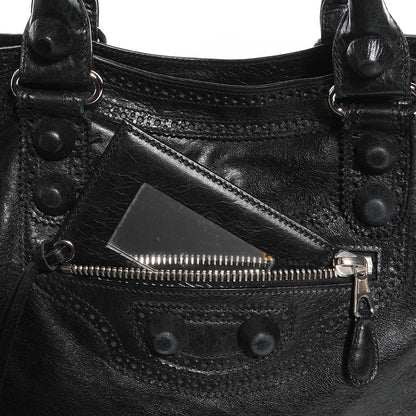Balenciaga Agneau Giant Brogues Hardware Velo Velo Black 15 of 15