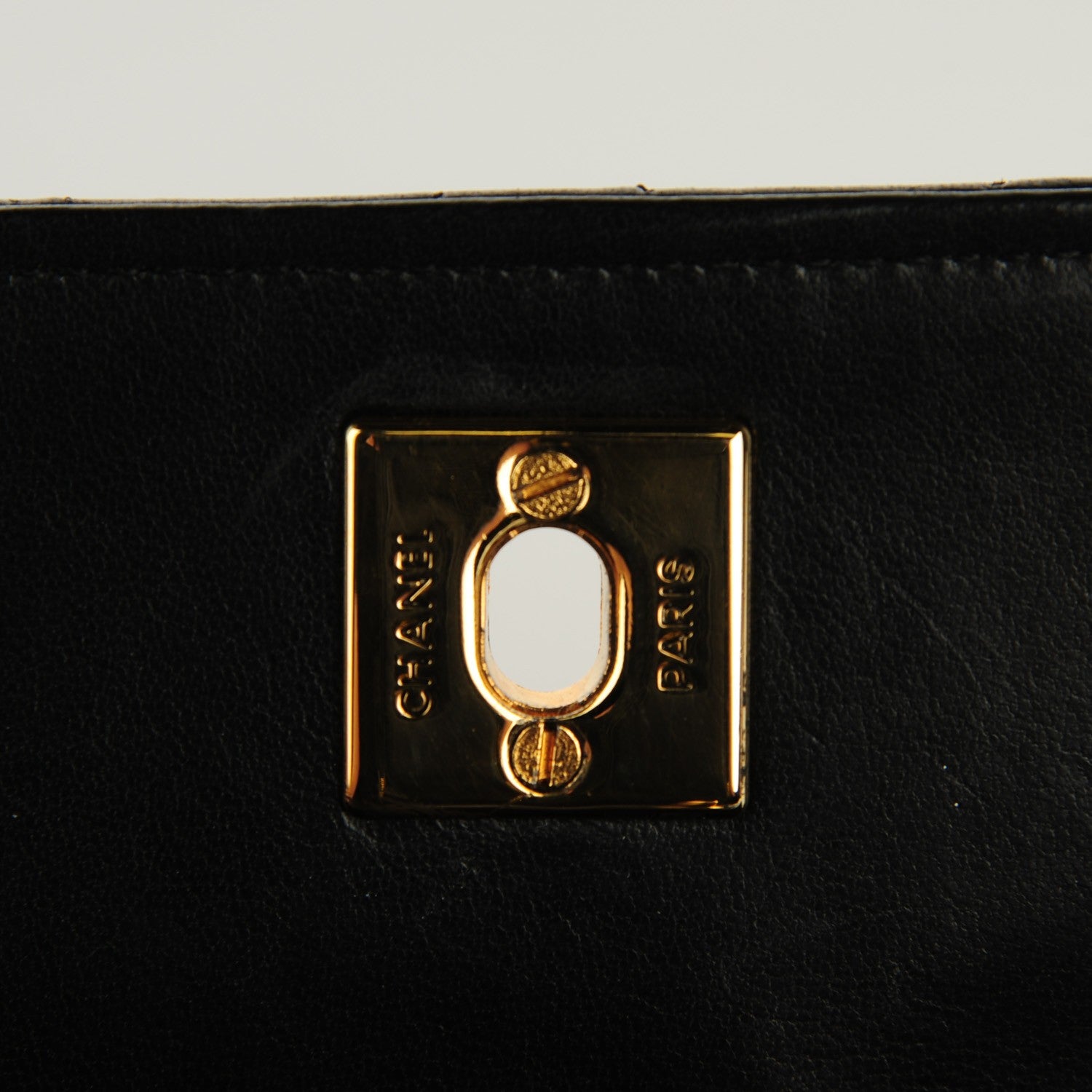 Chanel Lambskin Quilted Mini Rectangular Flap Black 5 of 7