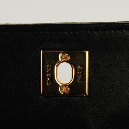 Chanel Lambskin Quilted Mini Rectangular Flap Black 5 of 7