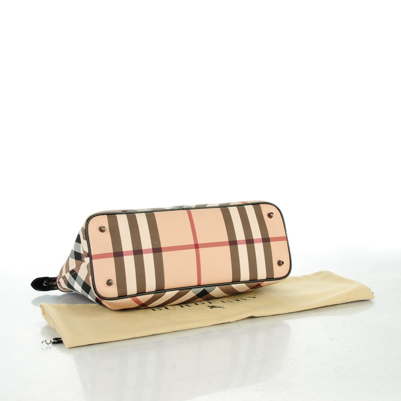 Burberry Supernova Check Regent Tote Black 4 of 8