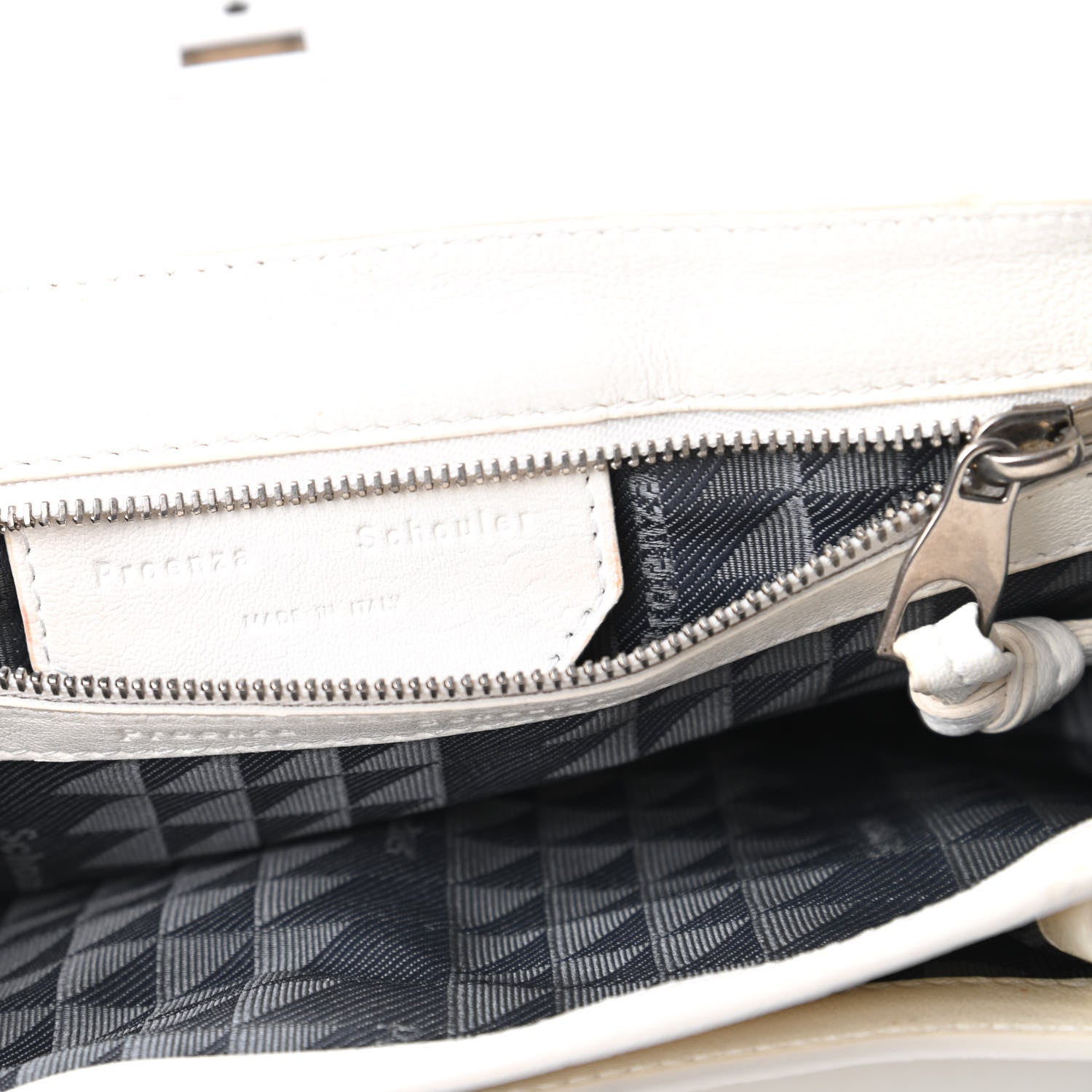 Proenza Schouler Lambskin Tiny PS1 Satchel White 8 of 10