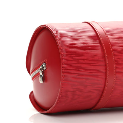 Louis Vuitton Epi Soufflot Castillan Red 8 of 10