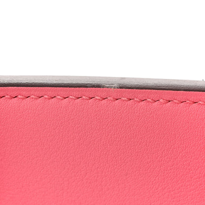 Hermes Swift Birkin 25 Rose Azalee 12 of 12