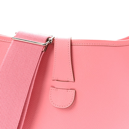 Hermes Epsom Evelyne III GM Rose Confetti 7 of 9