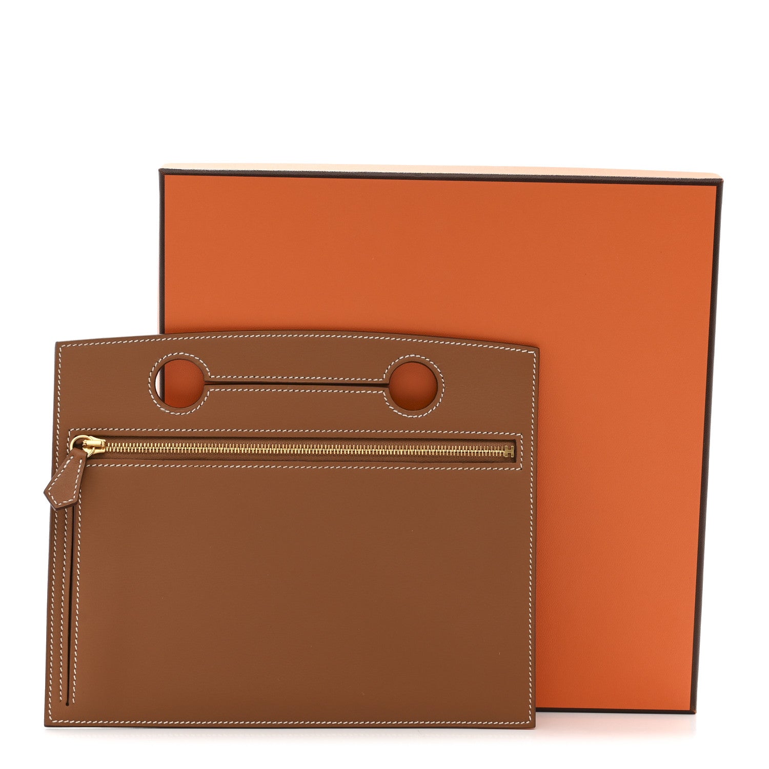 Hermes Swift Backpocket Pouch 30 Gold 1766167 – FASHIONPHILE