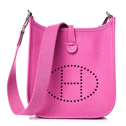 Hermes Taurillon Clemence Evelyne TPM Magnolia 1 of 10