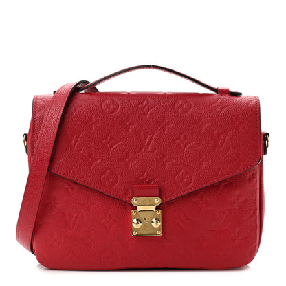 Louis Vuitton Empreinte Pochette Metis Scarlet 1 of 11