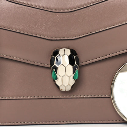 Bulgari Calfskin Serpenti Forever Crossbody Bag Dark Beige 10 of 12