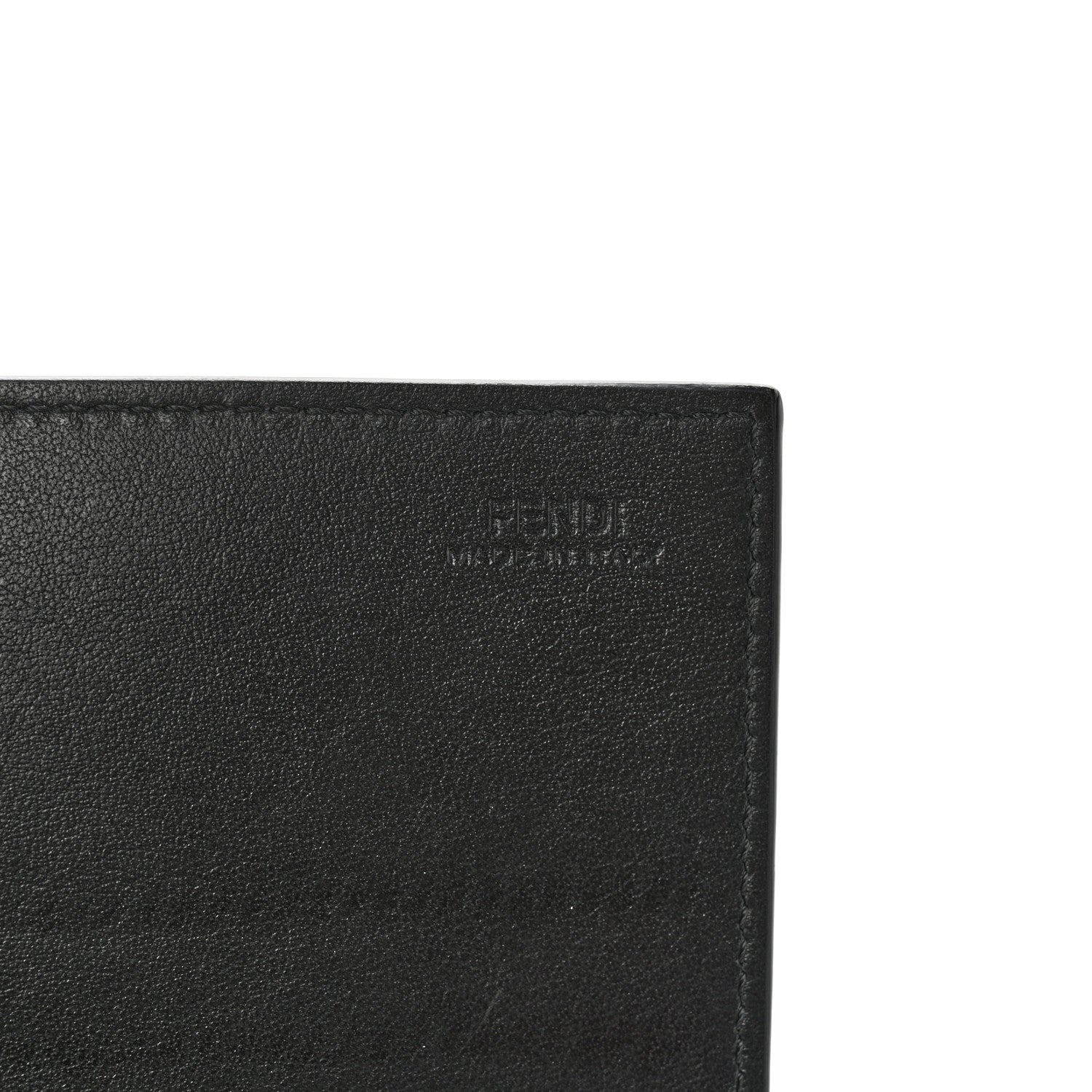 Fendi Vitello Liberty Century Lucido By The Way Continental Wallet On Chain Black 5 of 9