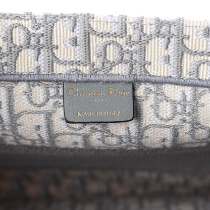 Christian Dior Oblique Medium Book Tote Grey 8 of 10
