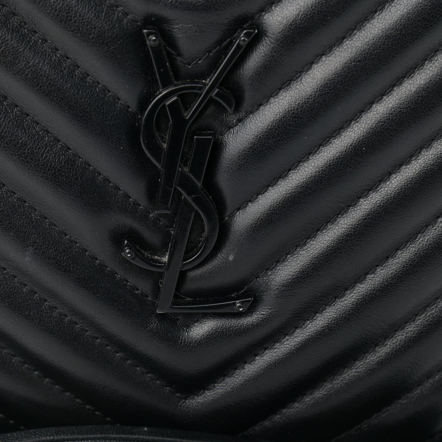 Calfskin Matelasse Monogram Lou Camera Bag Black