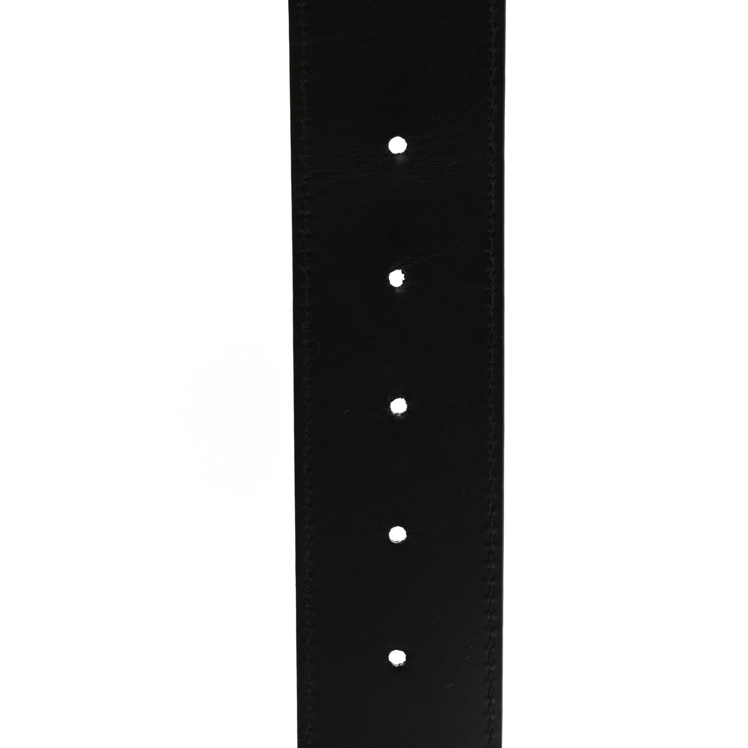Louis Vuitton Calfskin Monogram 40mm LV Initiales Reversible Belt 90 36 Black 4 of 5