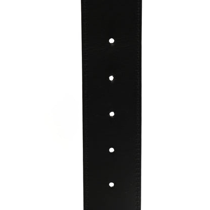 Louis Vuitton Calfskin Monogram 40mm LV Initiales Reversible Belt 90 36 Black 4 of 5