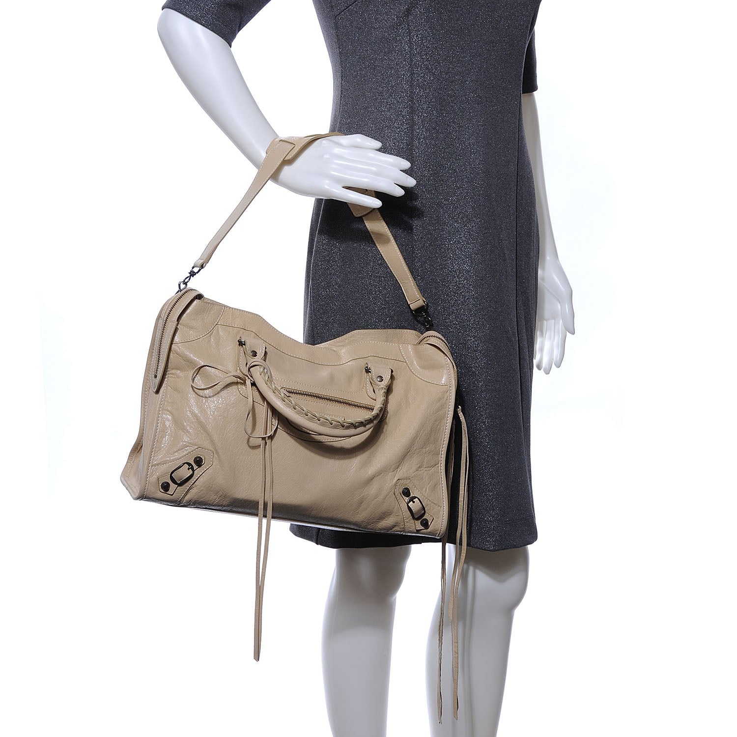 Balenciaga Agneau City Dune 2 of 7