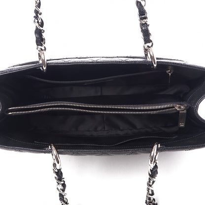 Chanel Caviar Quilted Grand Shopping Tote GST Black 4 of 9