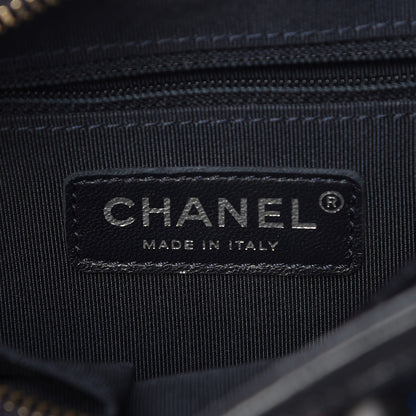 Chanel Tweed Calfskin Small Gabrielle Hobo Navy 8 of 10