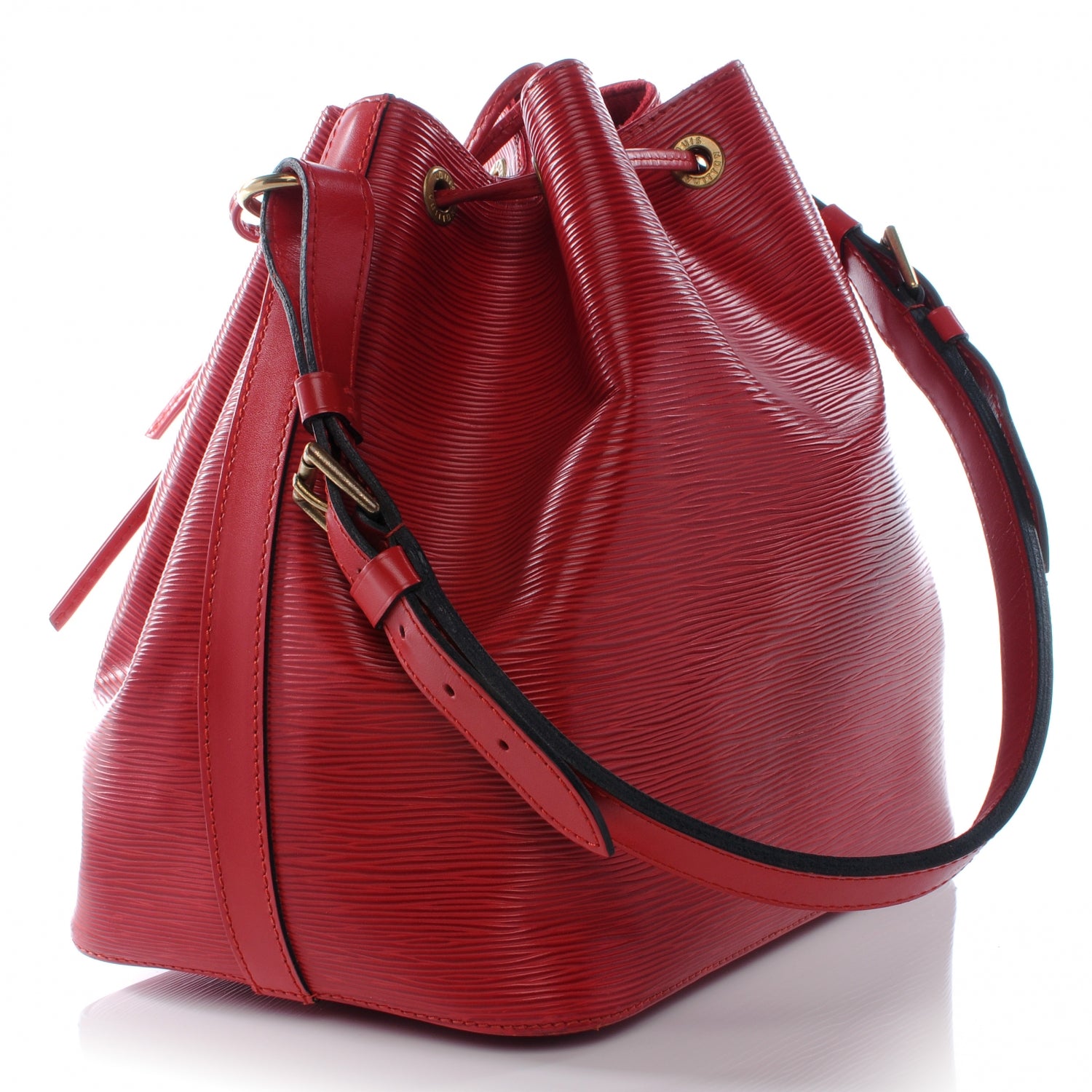 Louis Vuitton Epi Petit Noe Red 3 of 6