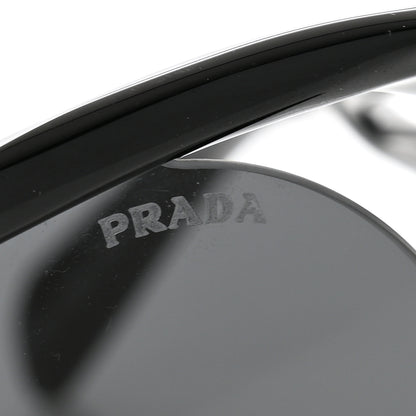Prada Acetate Rimless Sunglasses SPR A24 Black 7 of 8