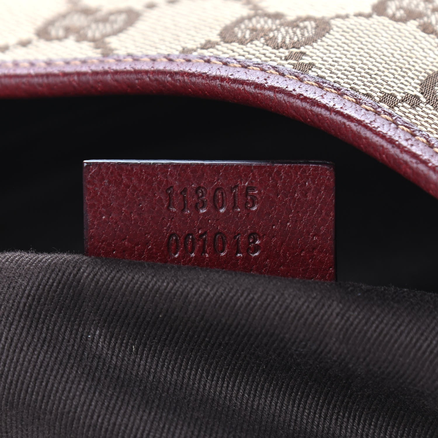 Gucci Monogram Shoulder Bag Red 7 of 14