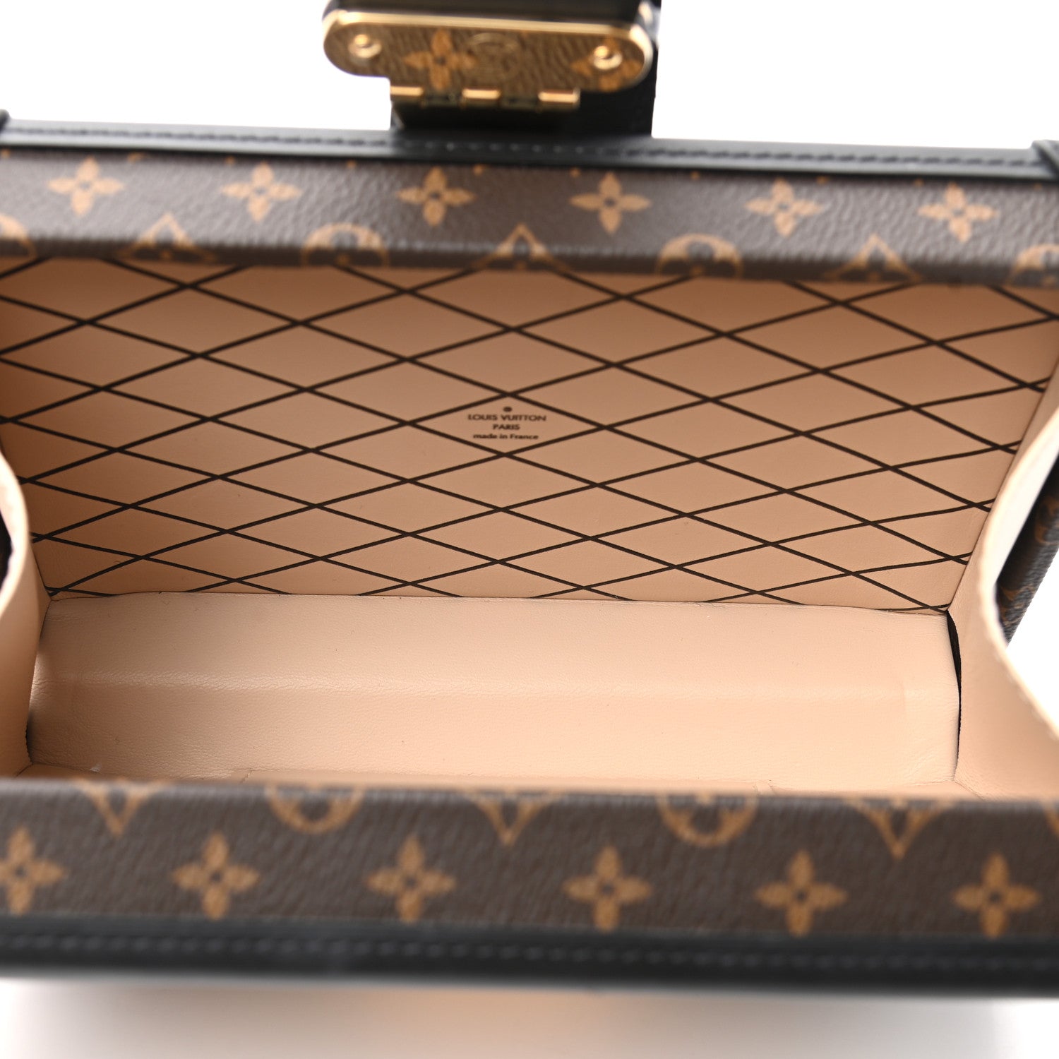 Louis Vuitton Monogram Stripes Petite Malle 5 of 8