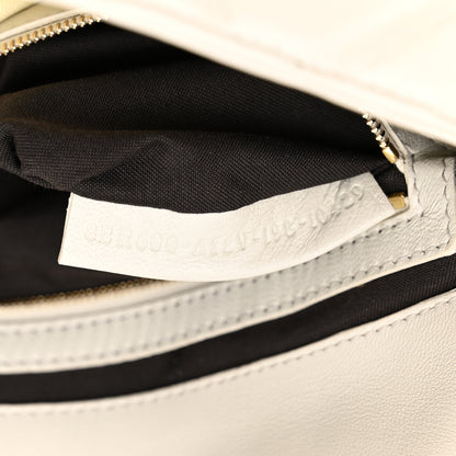 Fendi Nappa FF 1974 Embossed Baguette White 6 of 9