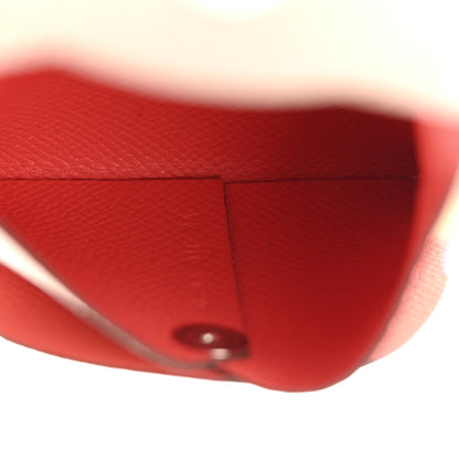 Hermes Epsom Verso Bastia Coin Purse Rose Eglantine Rose Jaipur 5 of 8