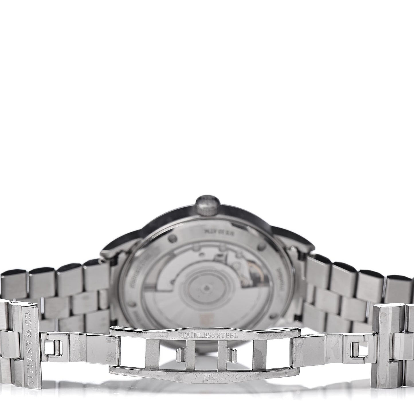 Stainless Steel Diamond 34mm CT60 3-Hand Automatic Watch Pink