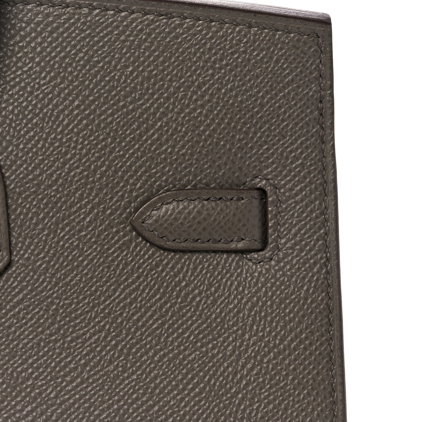 Epsom Birkin Sellier 25 Etain