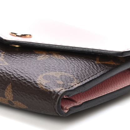 Louis Vuitton Monogram Zoe Wallet Rose Ballerine 9 of 10