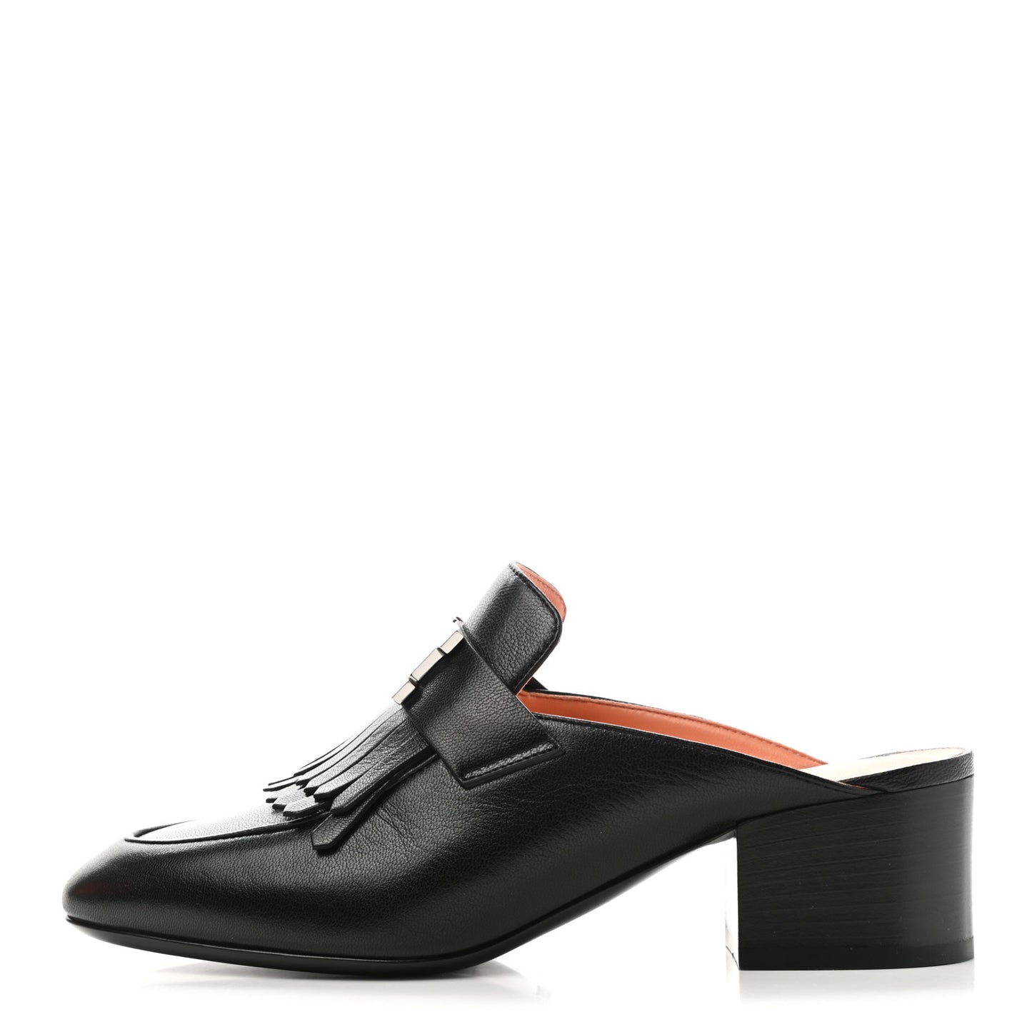 Goatskin Tuileries Mules 35 Black