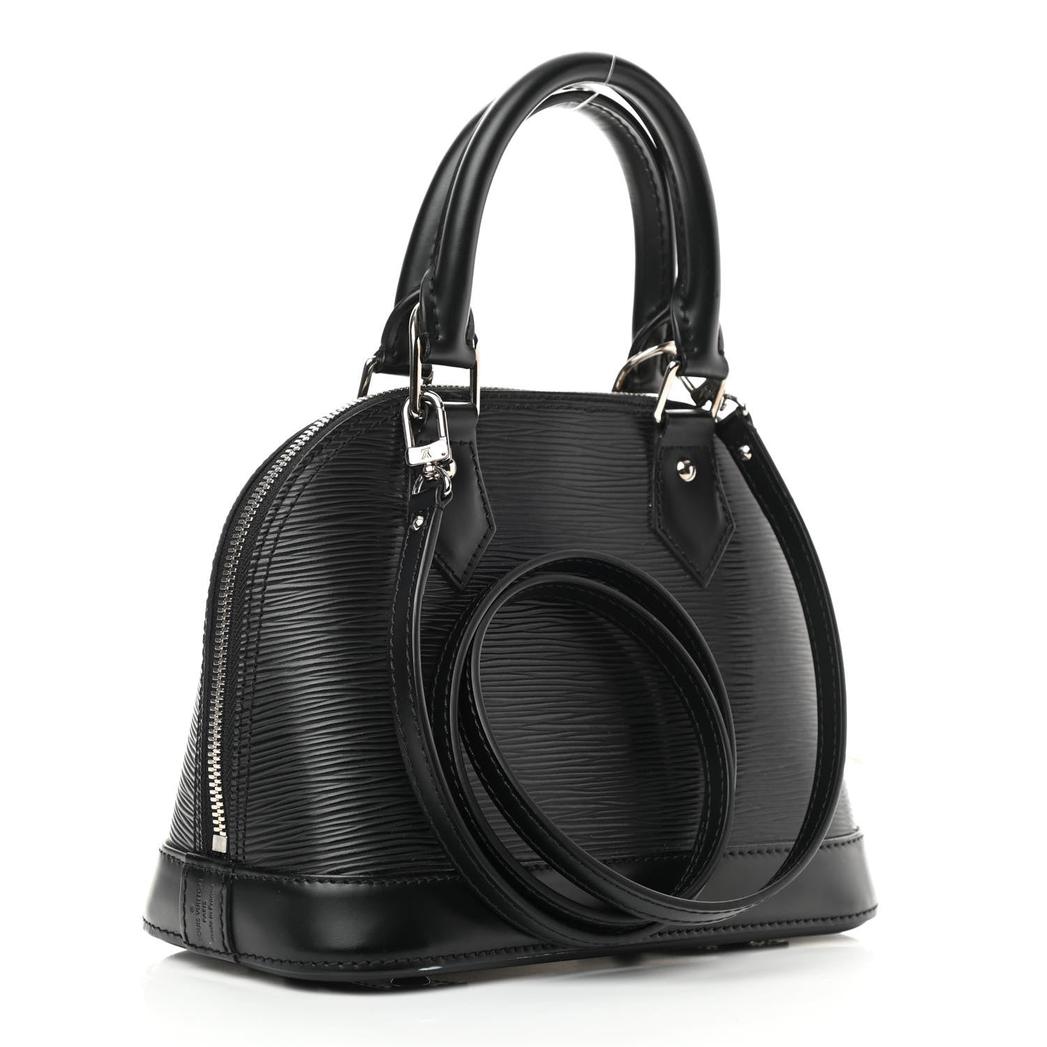 Louis Vuitton Epi Alma BB Black 3 of 12