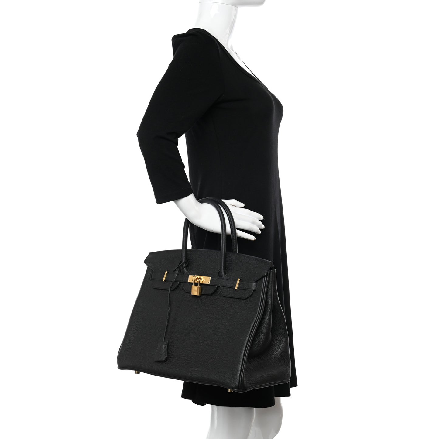 Togo Birkin 35 Black