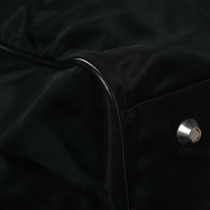Prada Tessuto Nylon Saffiano Duffle Black 10 of 15