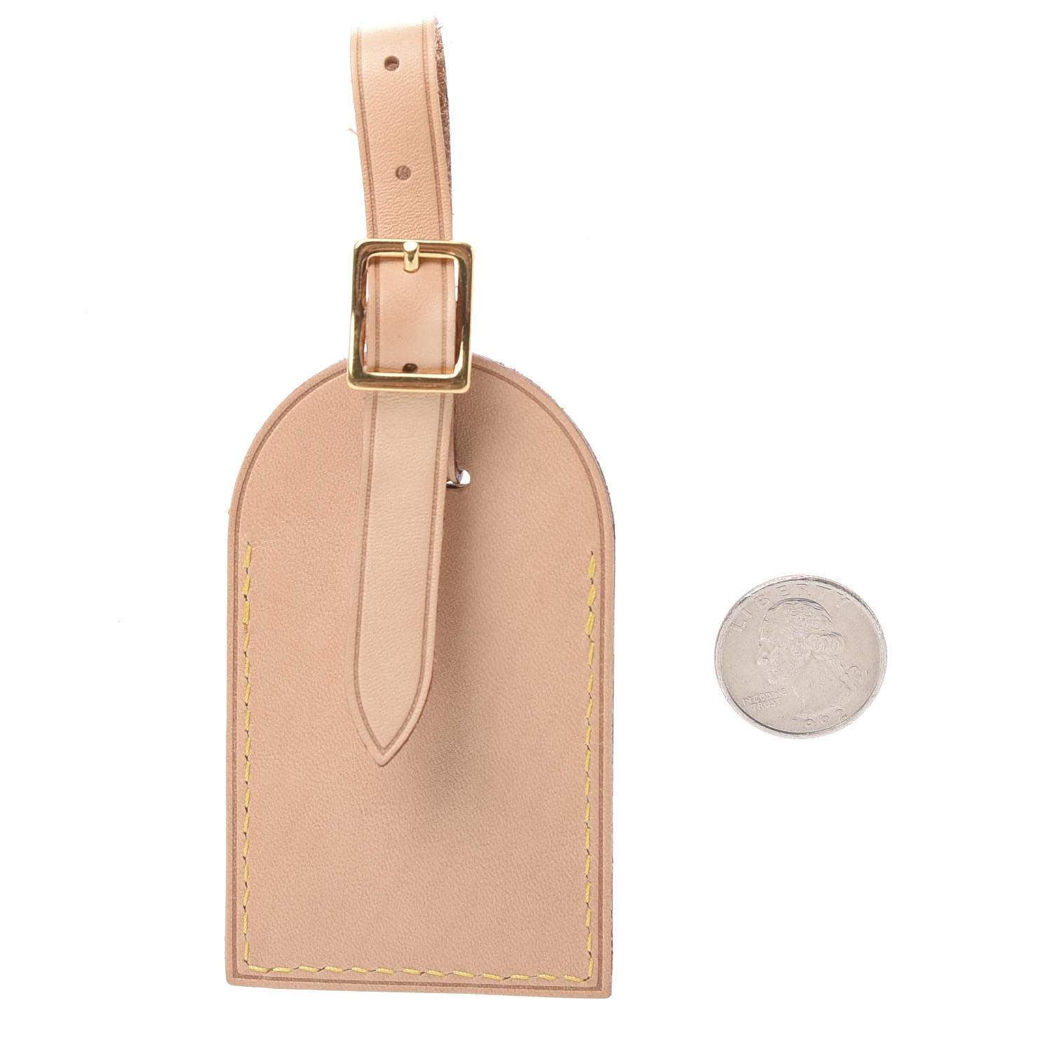 Louis Vuitton Vachetta Luggage Tag 2 of 3