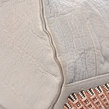 Alexander Wang Pebbled Lambskin Rocco Lilac Rose Gold Hardware 9 of 16