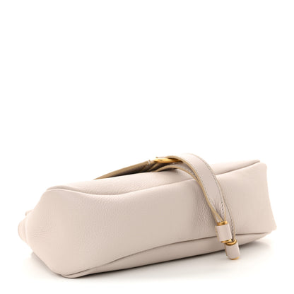 Chloe Shiny Grained Calfskin Small Marcie Clutch Wild Grey 4 of 9