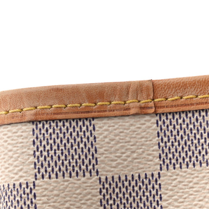 Louis Vuitton Damier Azur Neo Neverfull MM Rose Ballerine 12 of 13