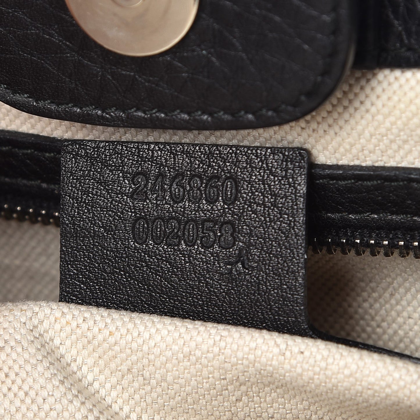 Calfskin New Bamboo Medium Tassel Tote Black