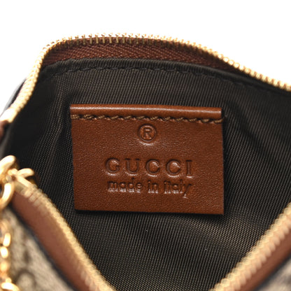 Gucci GG Supreme Monogram Key Case Brown 6 of 7