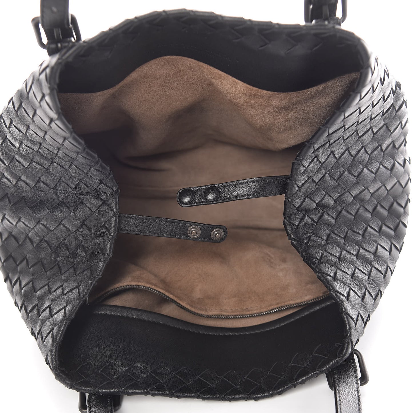 Nappa Intrecciato Seamless Tote Black