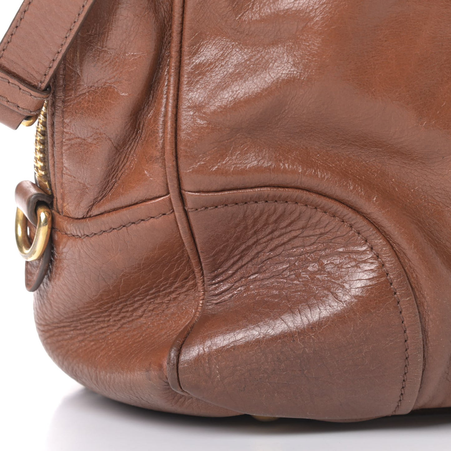 Vitello Shine Bauletto Palissandro
