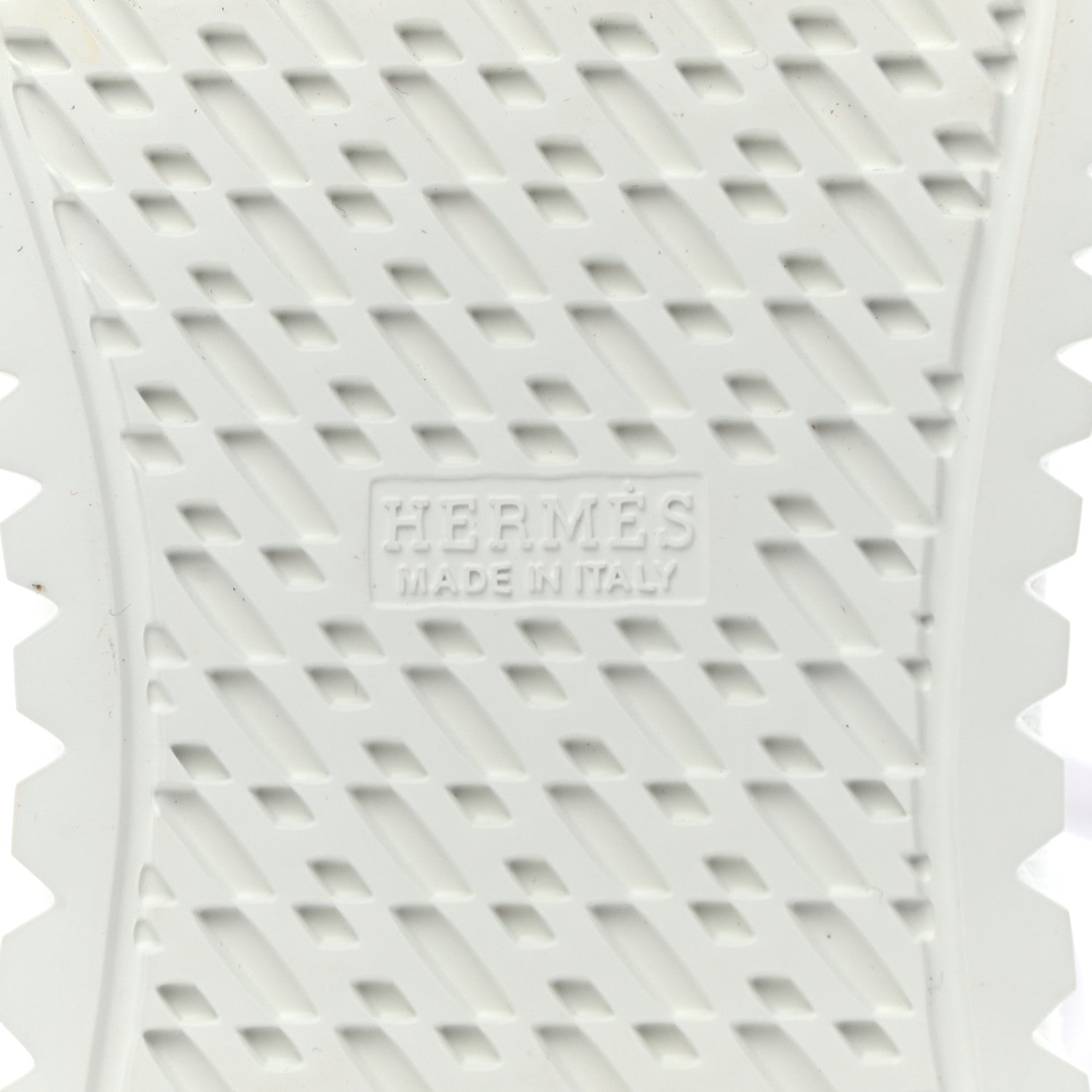 Hermes Canvas Calfskin Mens Climb Sneakers 42.5 White 6 of 9