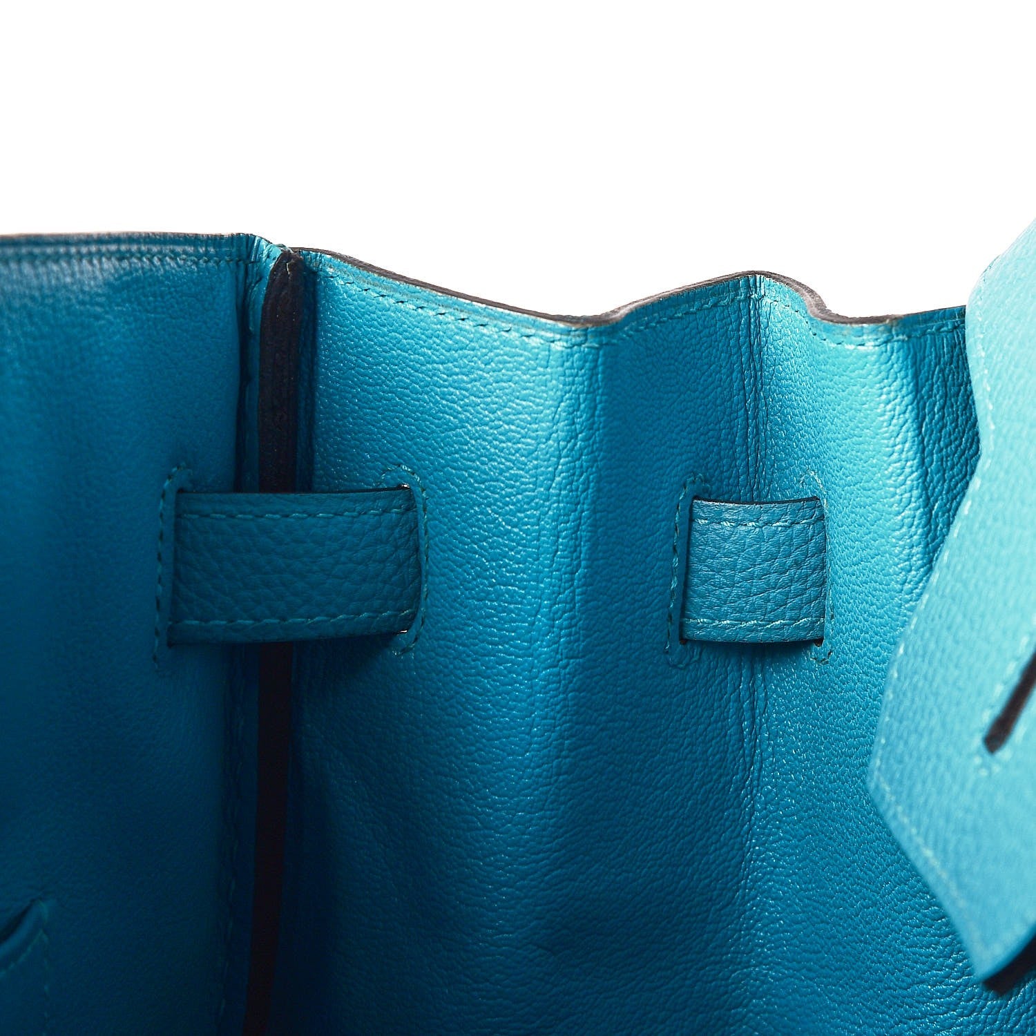 Hermes Togo Birkin 35 Turquoise 26 of 33