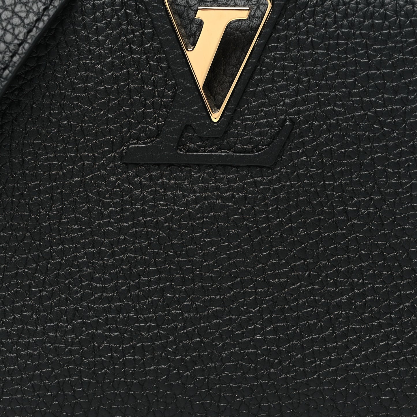 Taurillon Mini Capucines Black