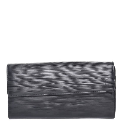 Louis Vuitton Epi Sarah Wallet Black 1 of 10
